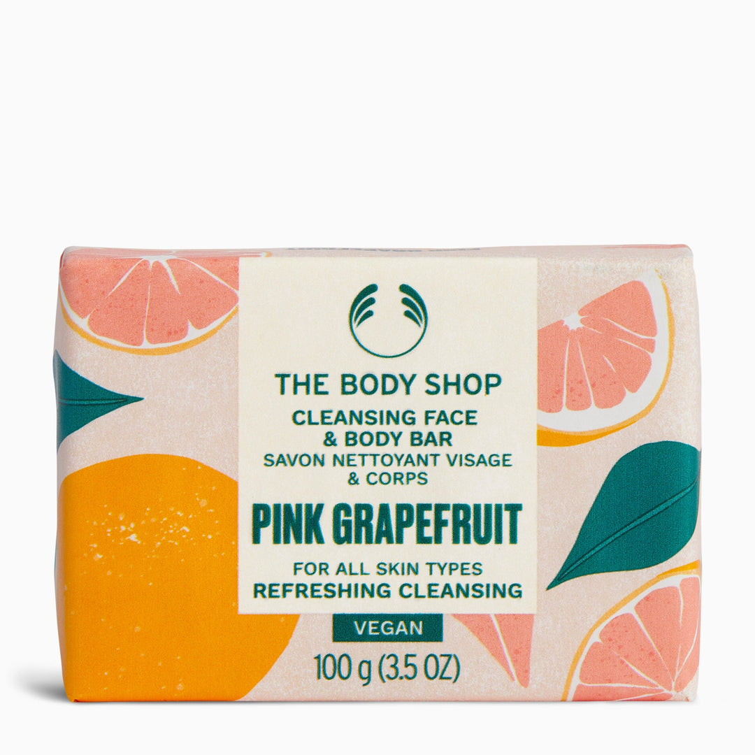 Pink Grapefruit Cleansing Face & Body Soap