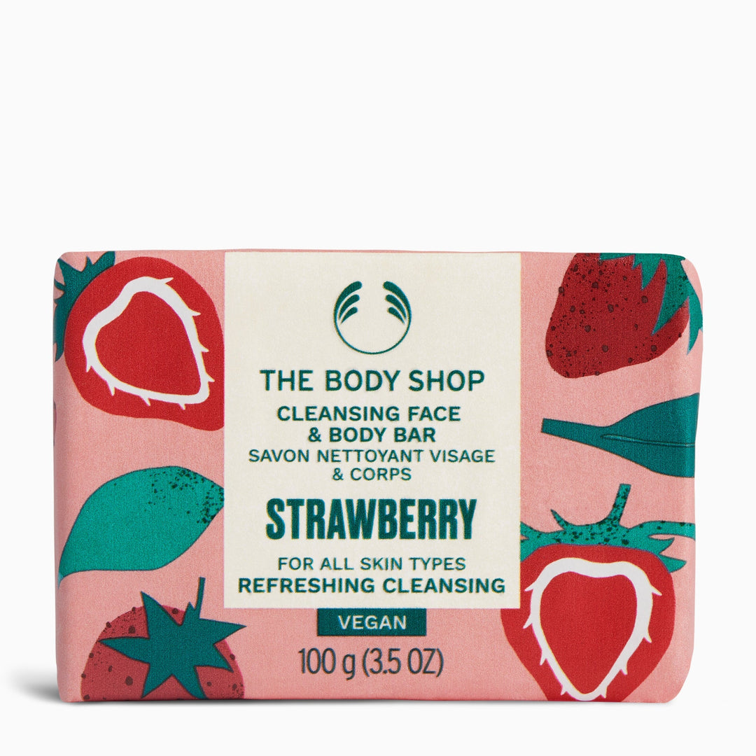 Strawberry Cleansing Face & Body Soap