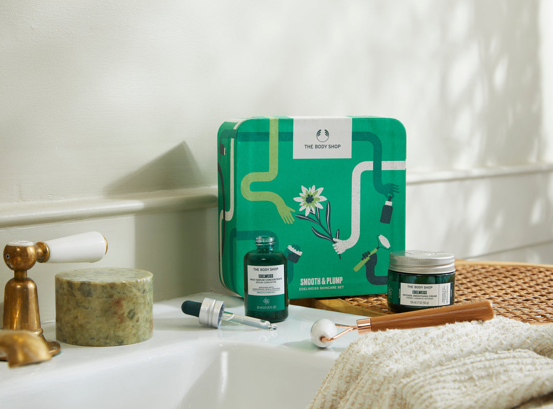 Smooth & Plump Edelweiss Skincare Set
