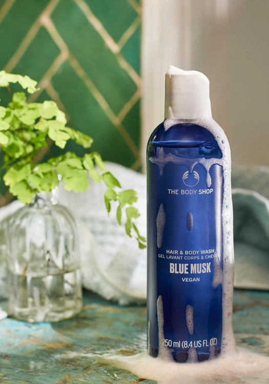 Blue Musk Hair & Body Wash