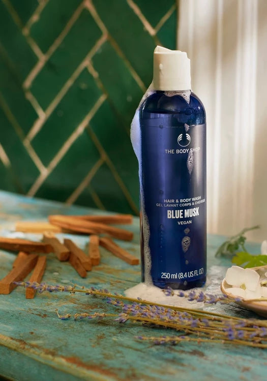 Blue Musk Hair & Body Wash