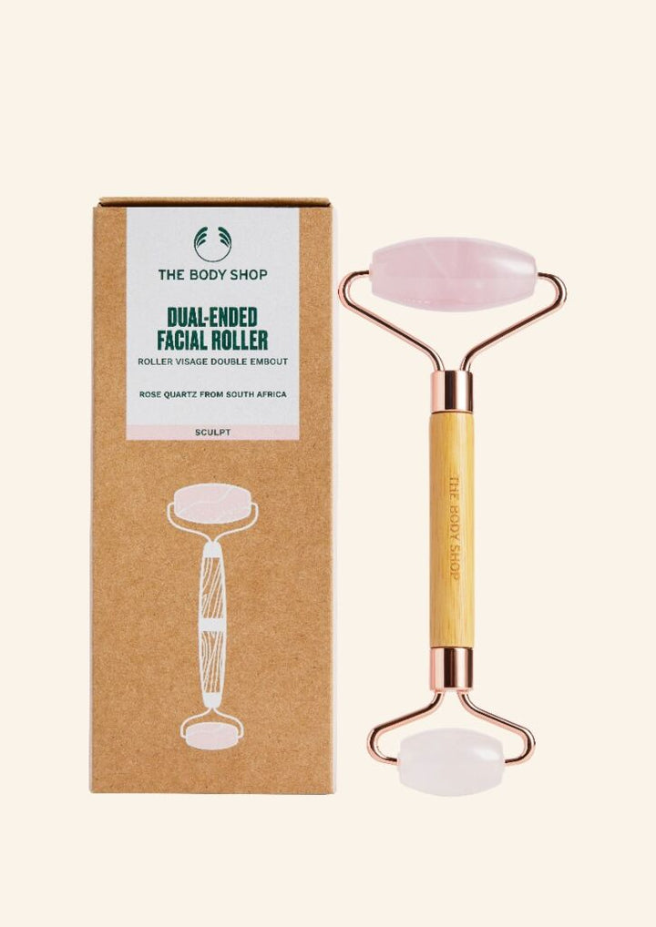 Rose Quartz Dual-Ended Facial Roller