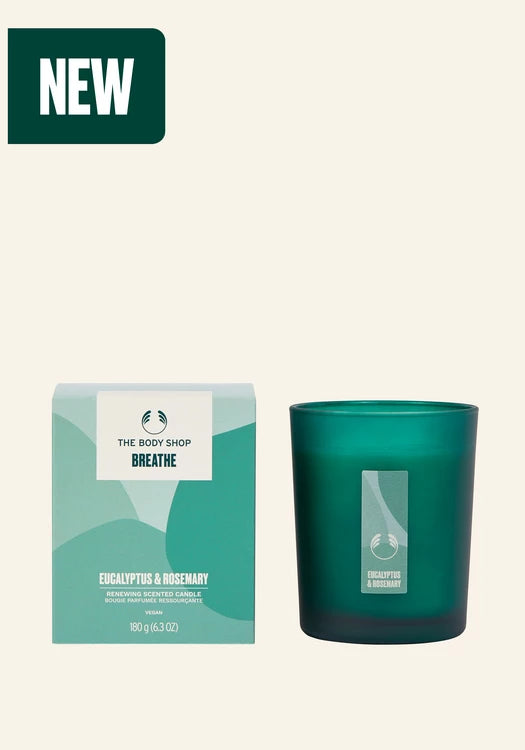 Breathe Eucalyptus & Rosemary Renewing Scented Candle