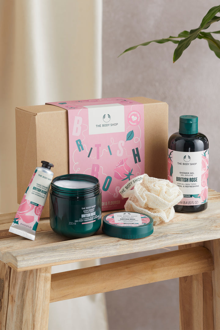 Nourish & Flourish British Rose Gift Set