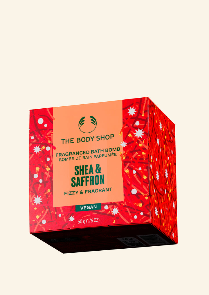 Shea & Saffron Bath Bomb