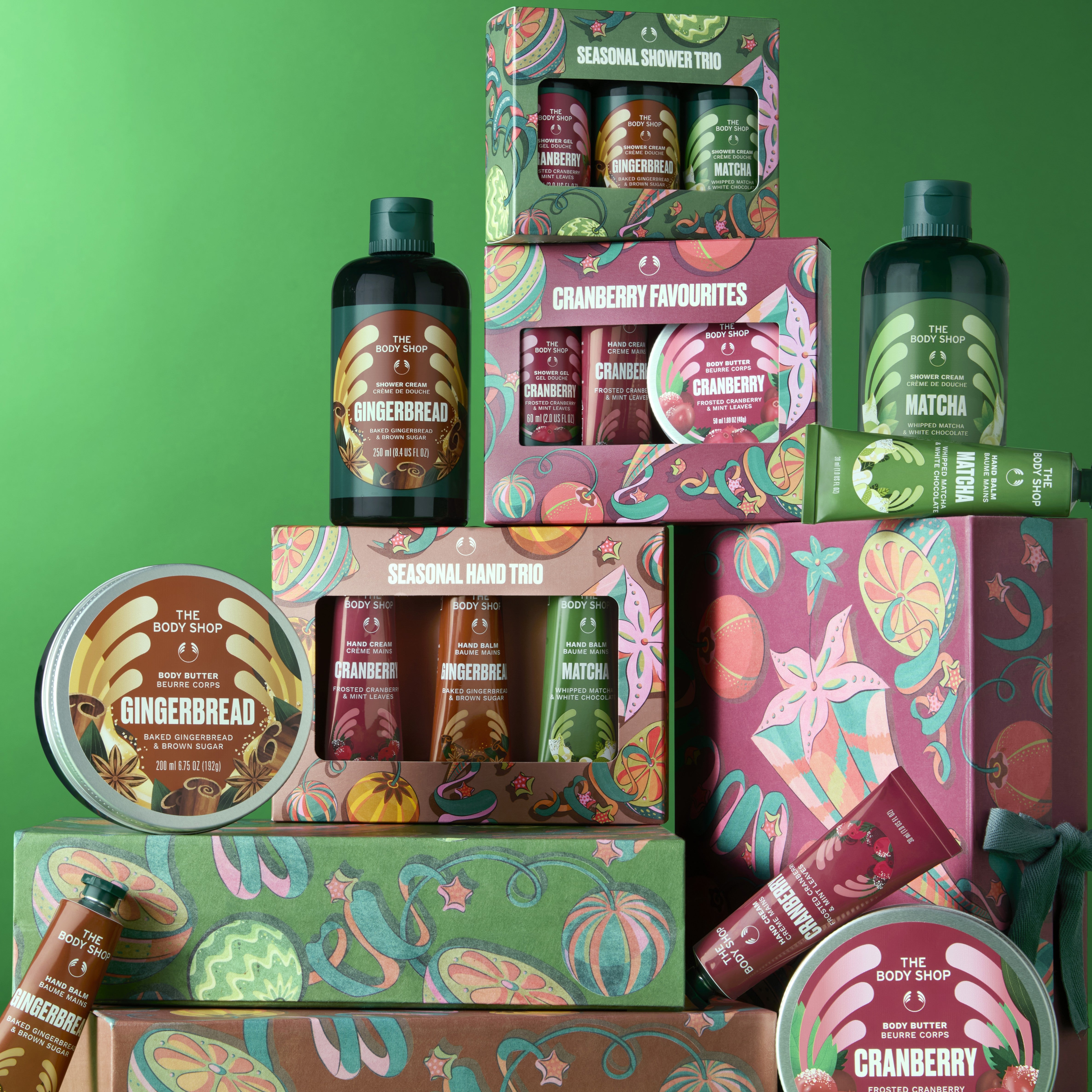 Seasonal Shower Trio