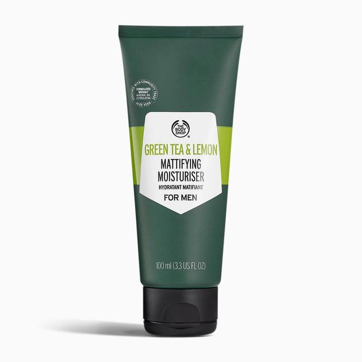 Green Tea & Lemon Mattifying Moisturiser For Men